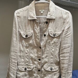 J Jill Linen Jacket